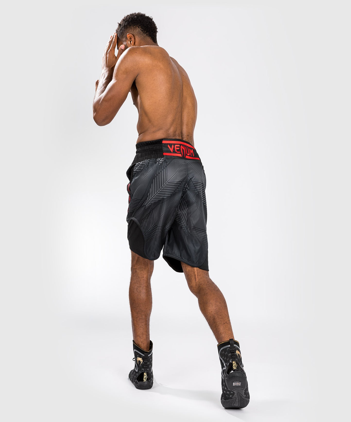 Venum Phantom Boxing Shorts - Zwart/Rood