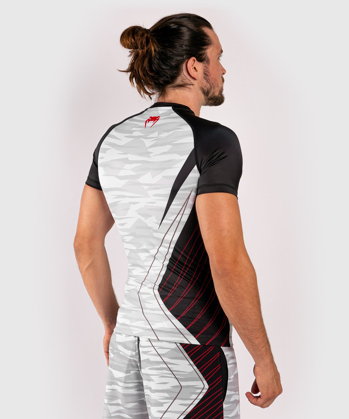 Venum Contender 5.0 Rashguard - Korte mouwen - Wit/Camouflage