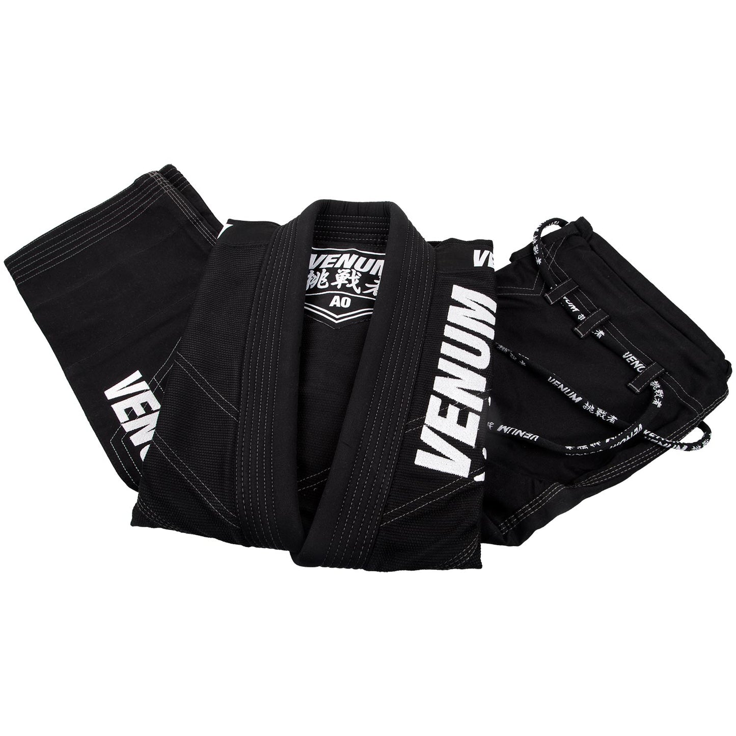 Venum Challenger 4.0 BJJ Gi - (inclusief tas) - Zwart