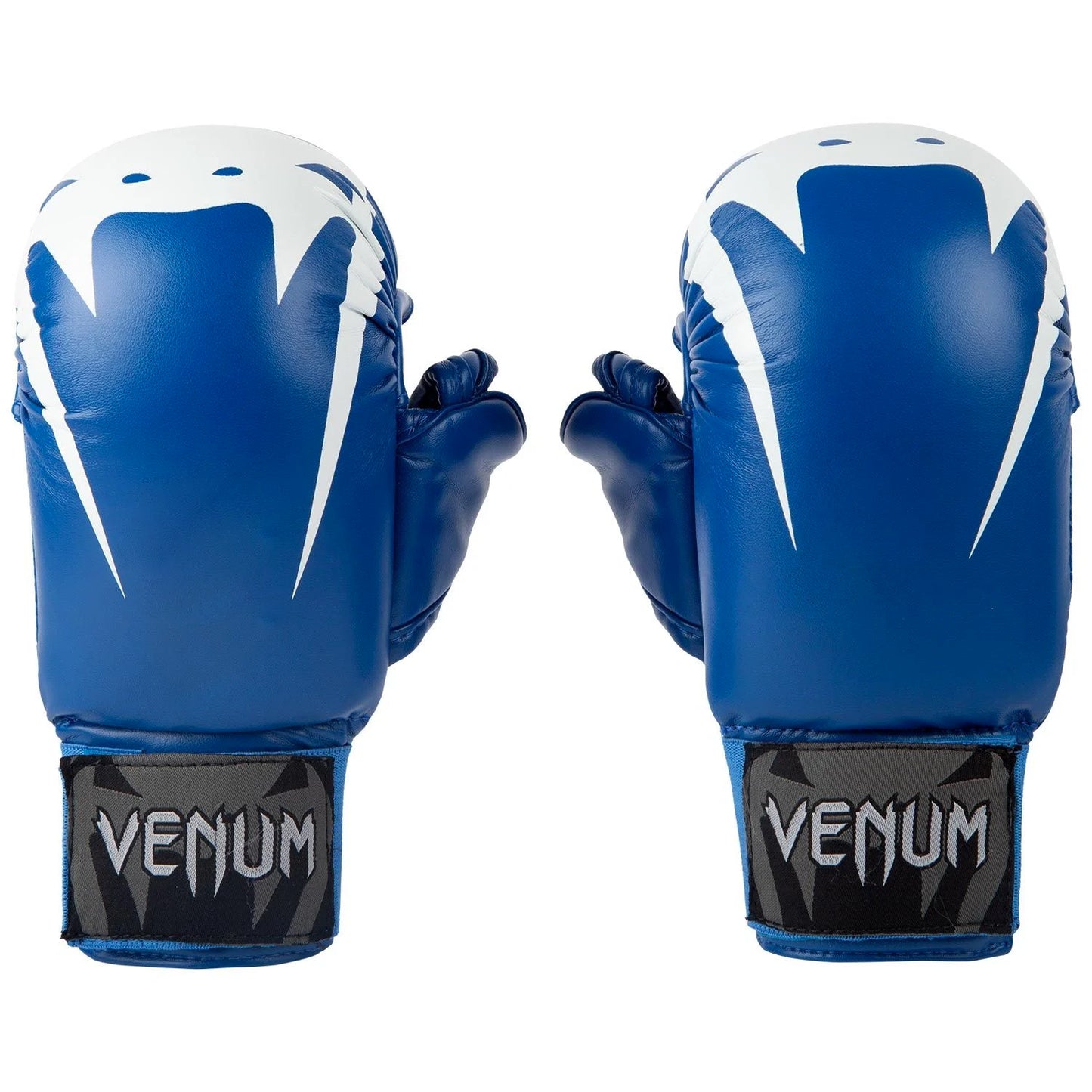 Venum Reuze Karate Wanten - Met Duimen - Blauw