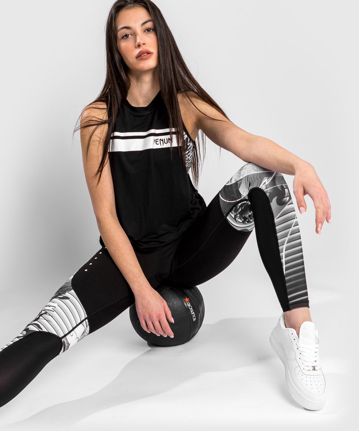 Venum YKZ21 Tank Top - Voor Dames - Zwart/Wit