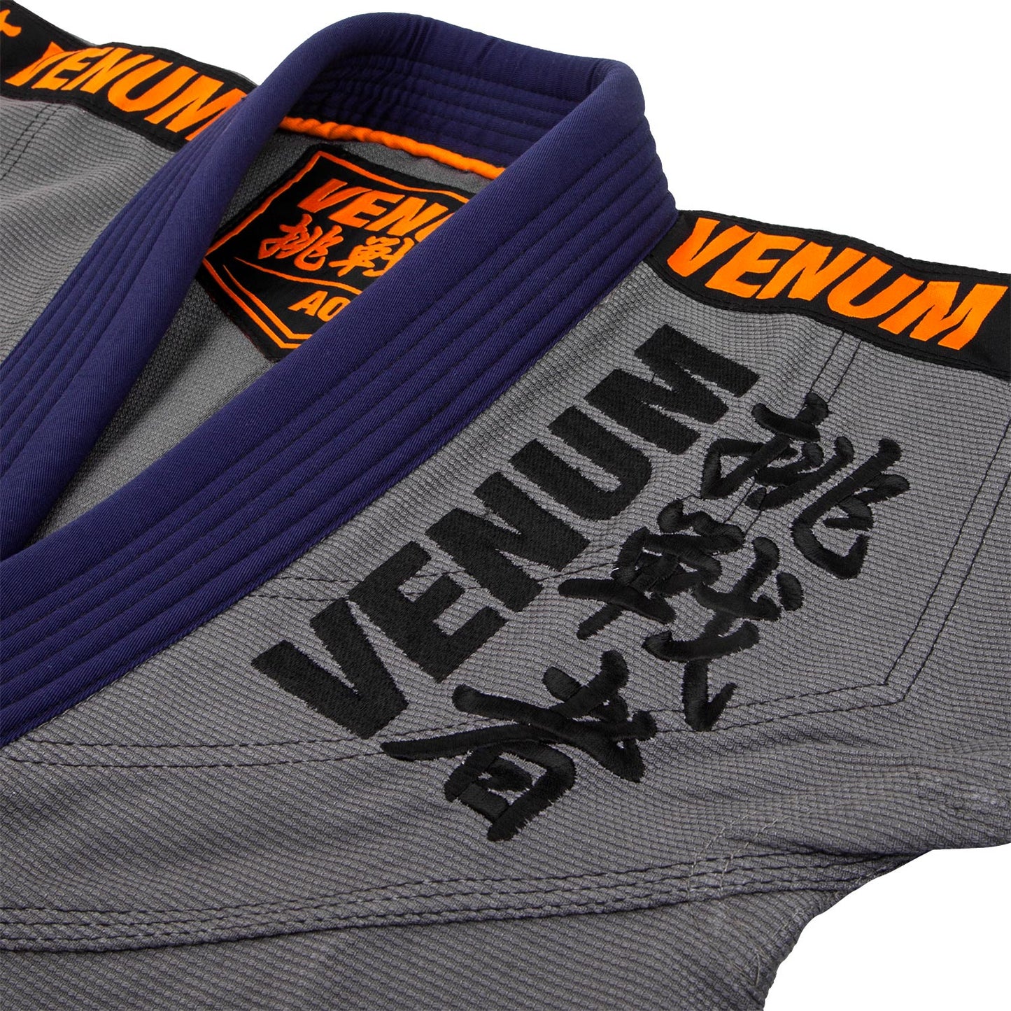 Venum Challenger 4.0 BJJ Gi - (inclusief tas) - Grijs/Marineblauw