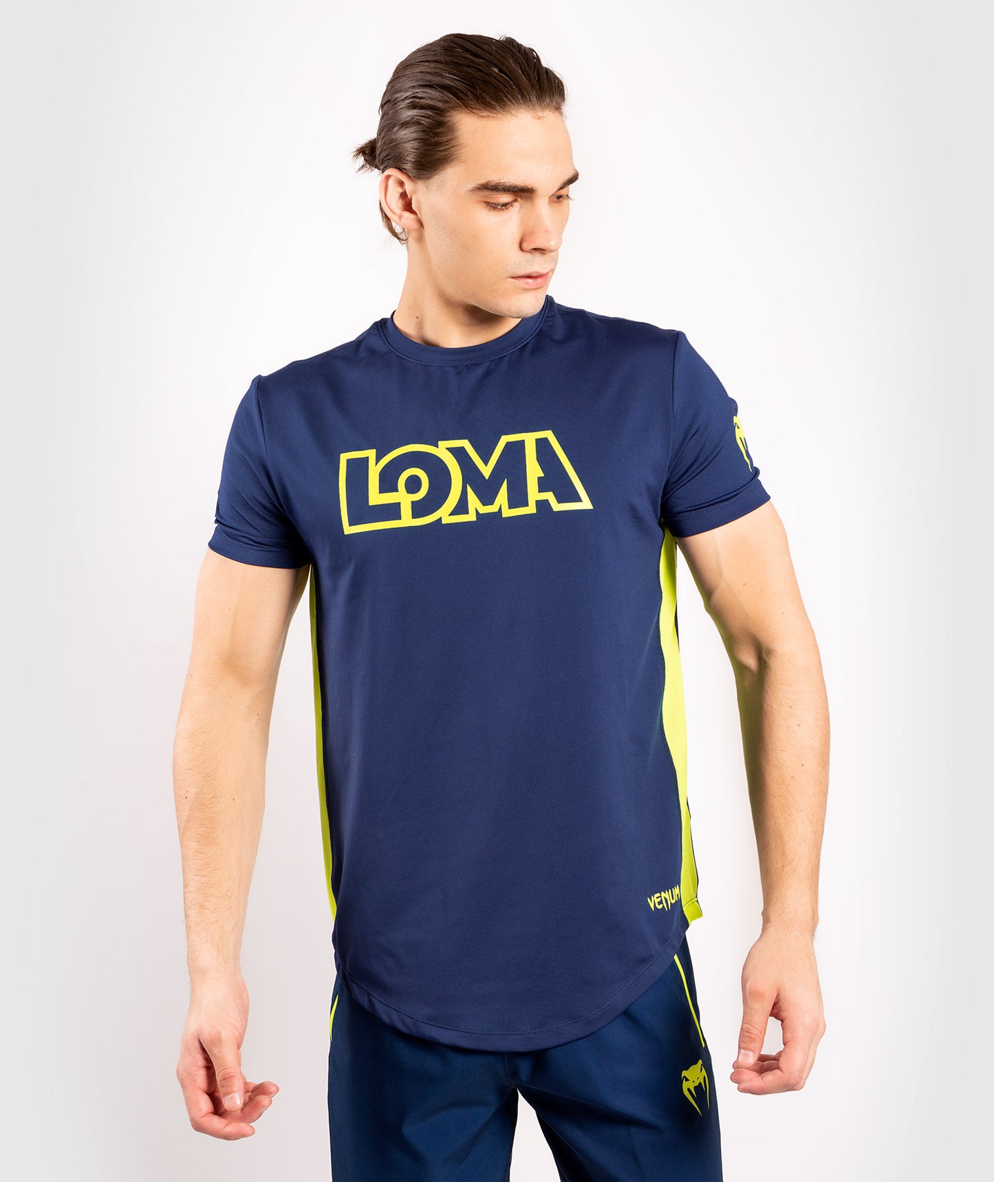 Venum Origins Dry Tech T-shirt - blauw/geel