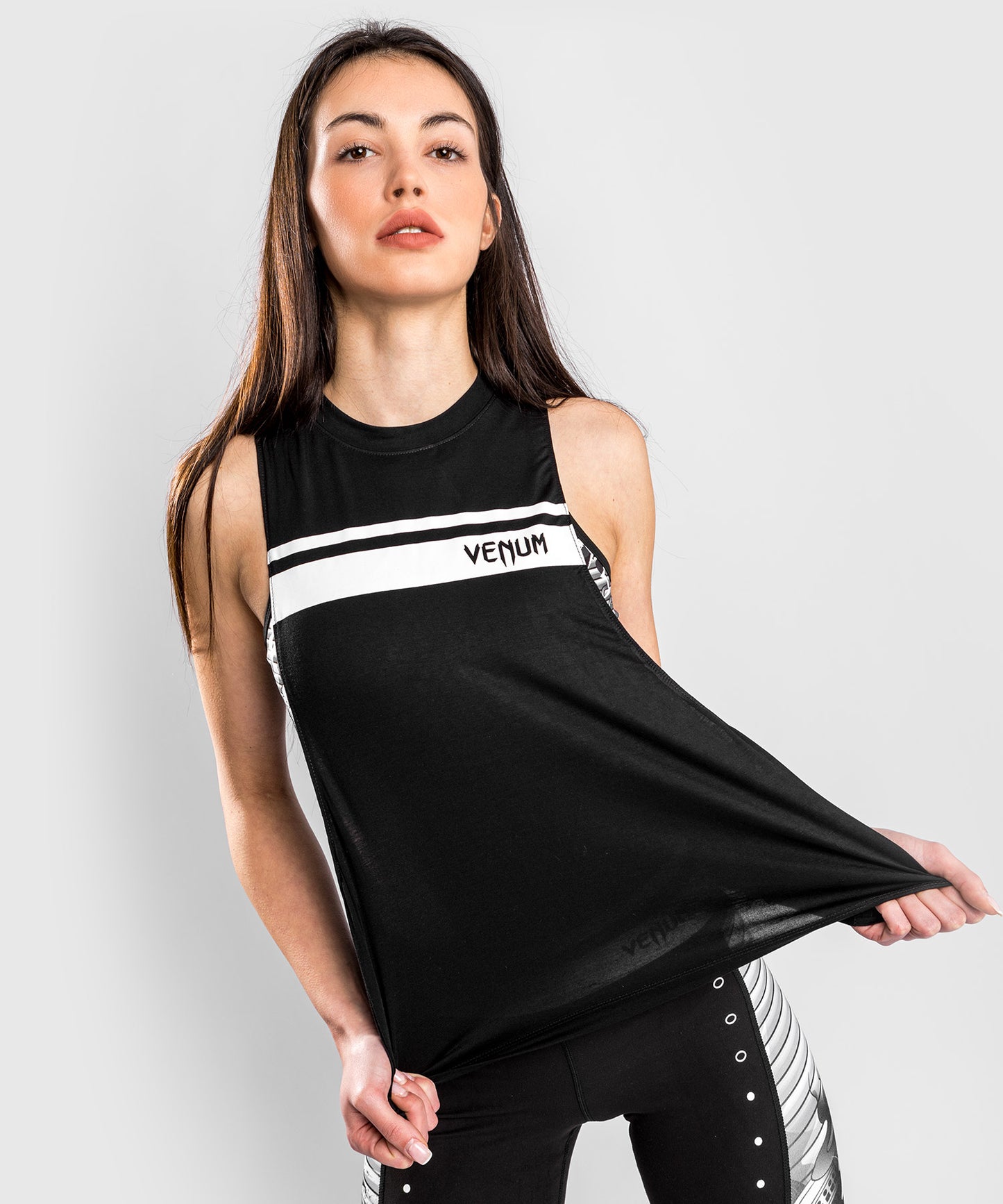 Venum YKZ21 Tank Top - Voor Dames - Zwart/Wit