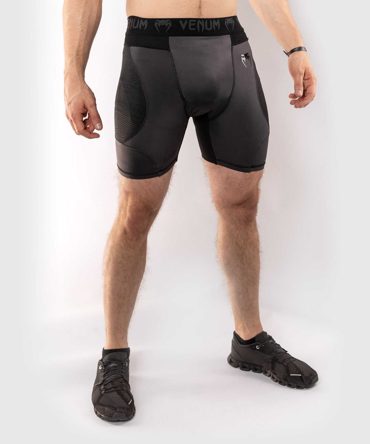 Venum G-Fit Compressieshort - Grijs/Zwart