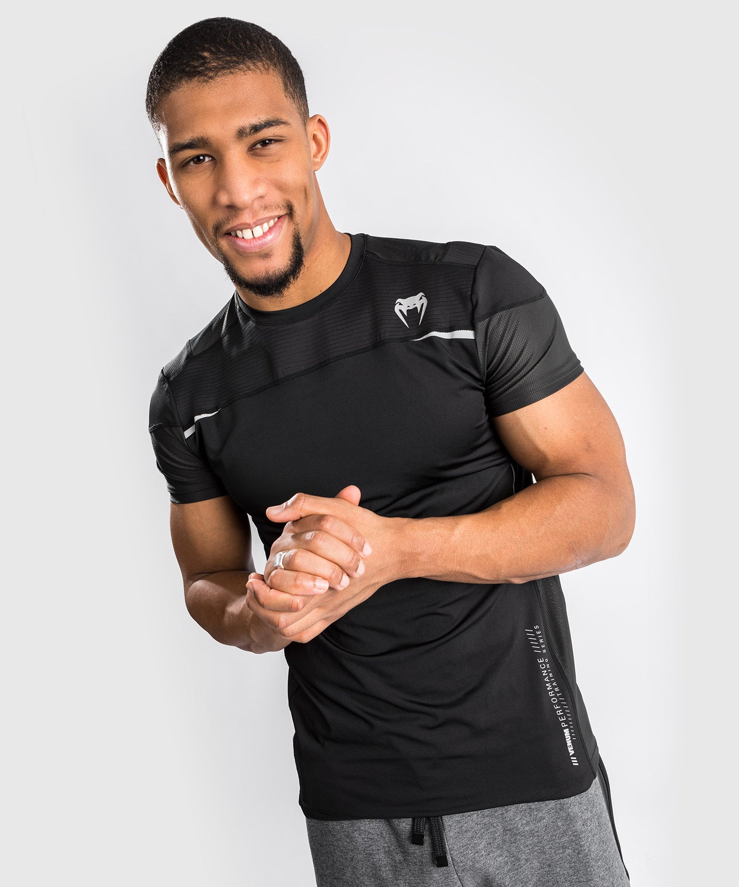 Venum Tempest 2.0 Dry Tech T-shirt - Zwart/Grijs
