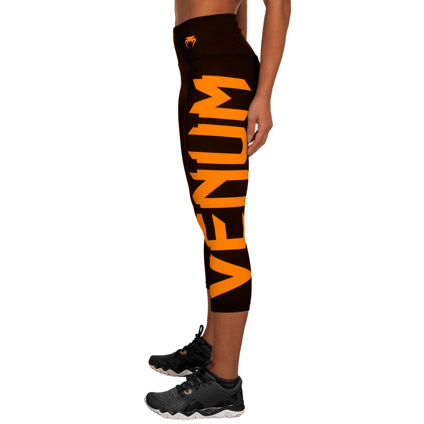 Venum Giant Geknipte Legging - Zwart/Oranje