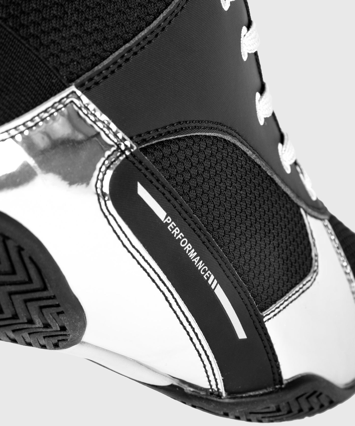 Venum Elite Boksschoenen - Zwart/zilver