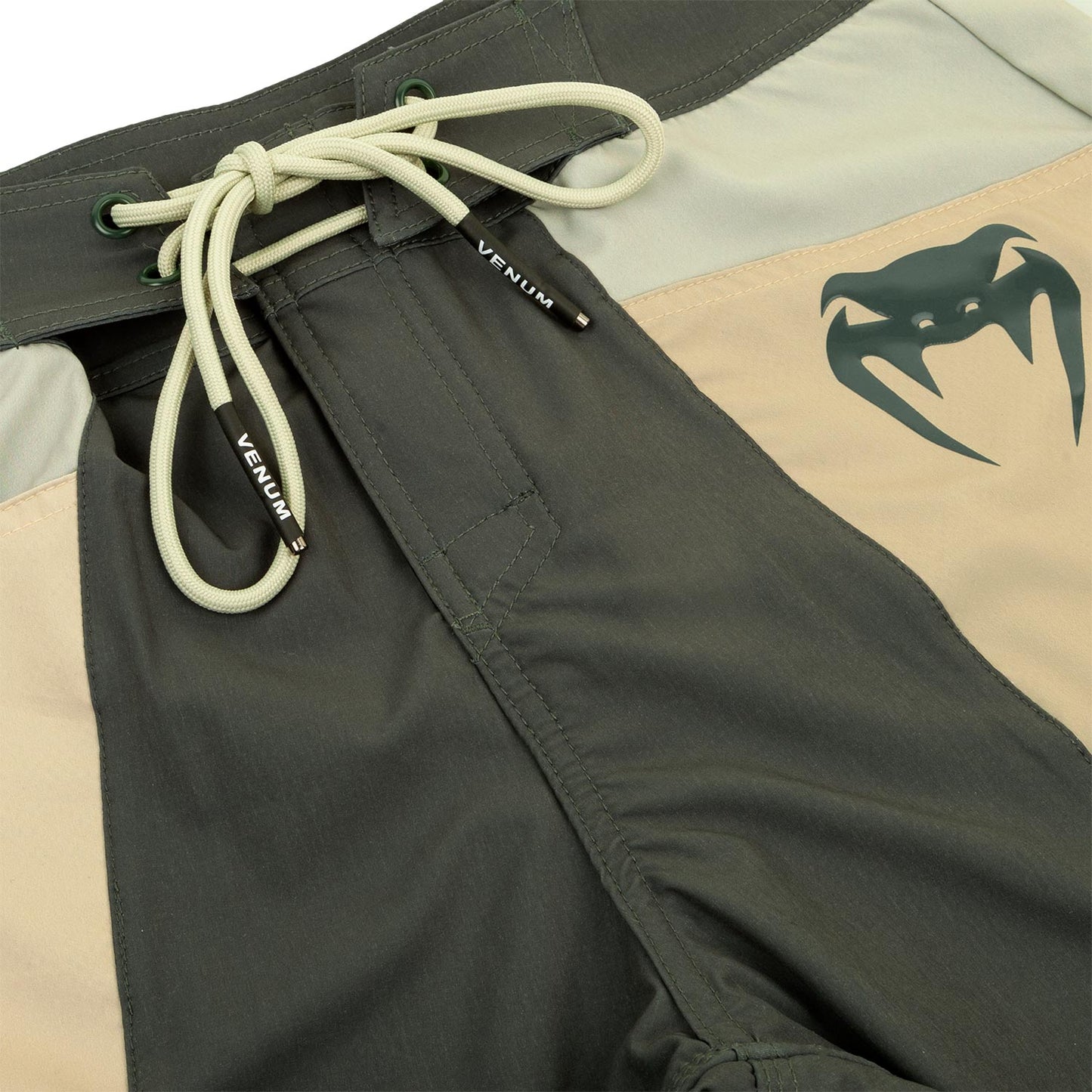 Venum Cargo zwemshort - donker_kaki_beige_kaki