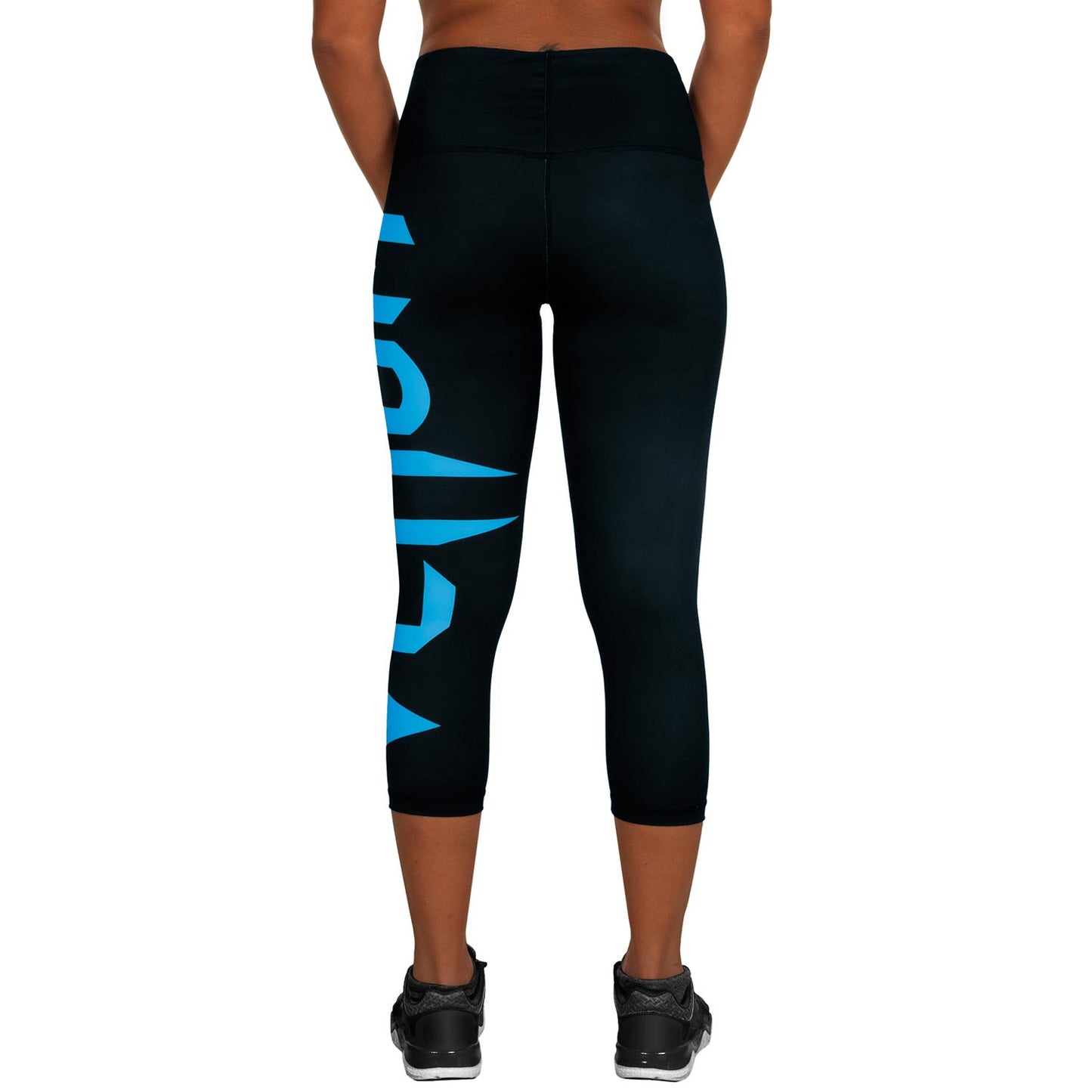 Venum Giant Geknipte Legging - Zwart/Blauwgroen