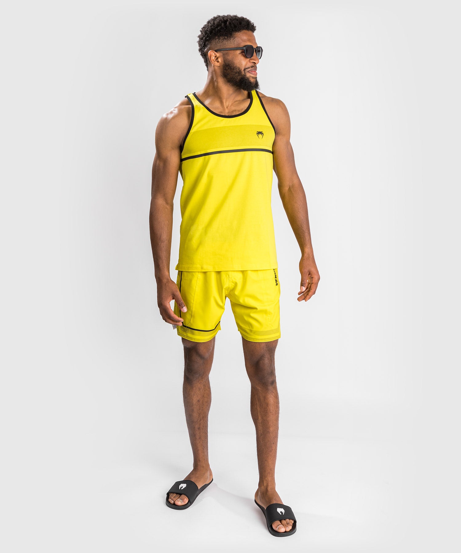 Venum Bali Mouwloos Shirt Geel Venum Nederland venum-bali-mouwloos-shirt-geel-venum-nederland