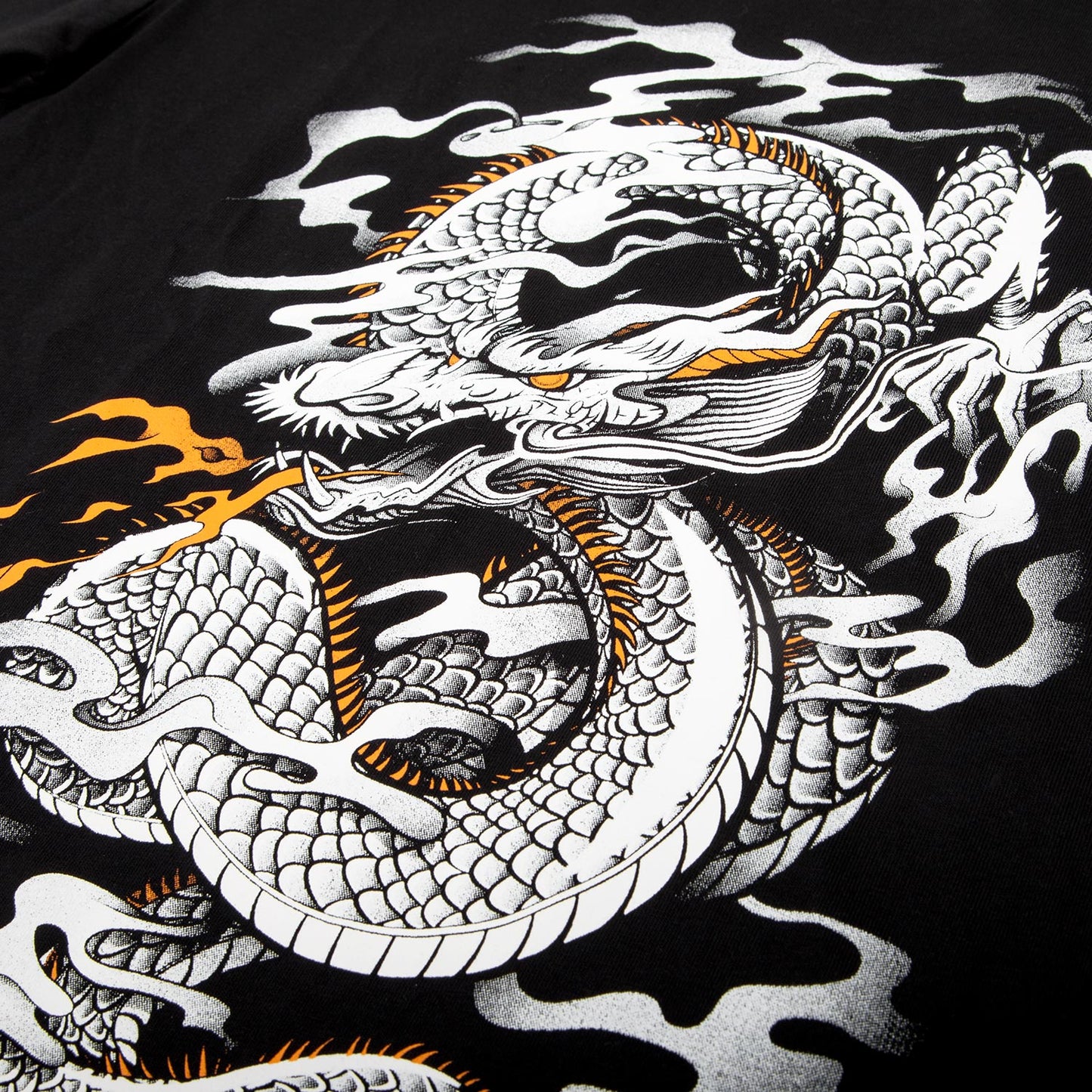 Venum Dragon's Flight T-shirt - Zwart/Rood - Zwart/Wit
