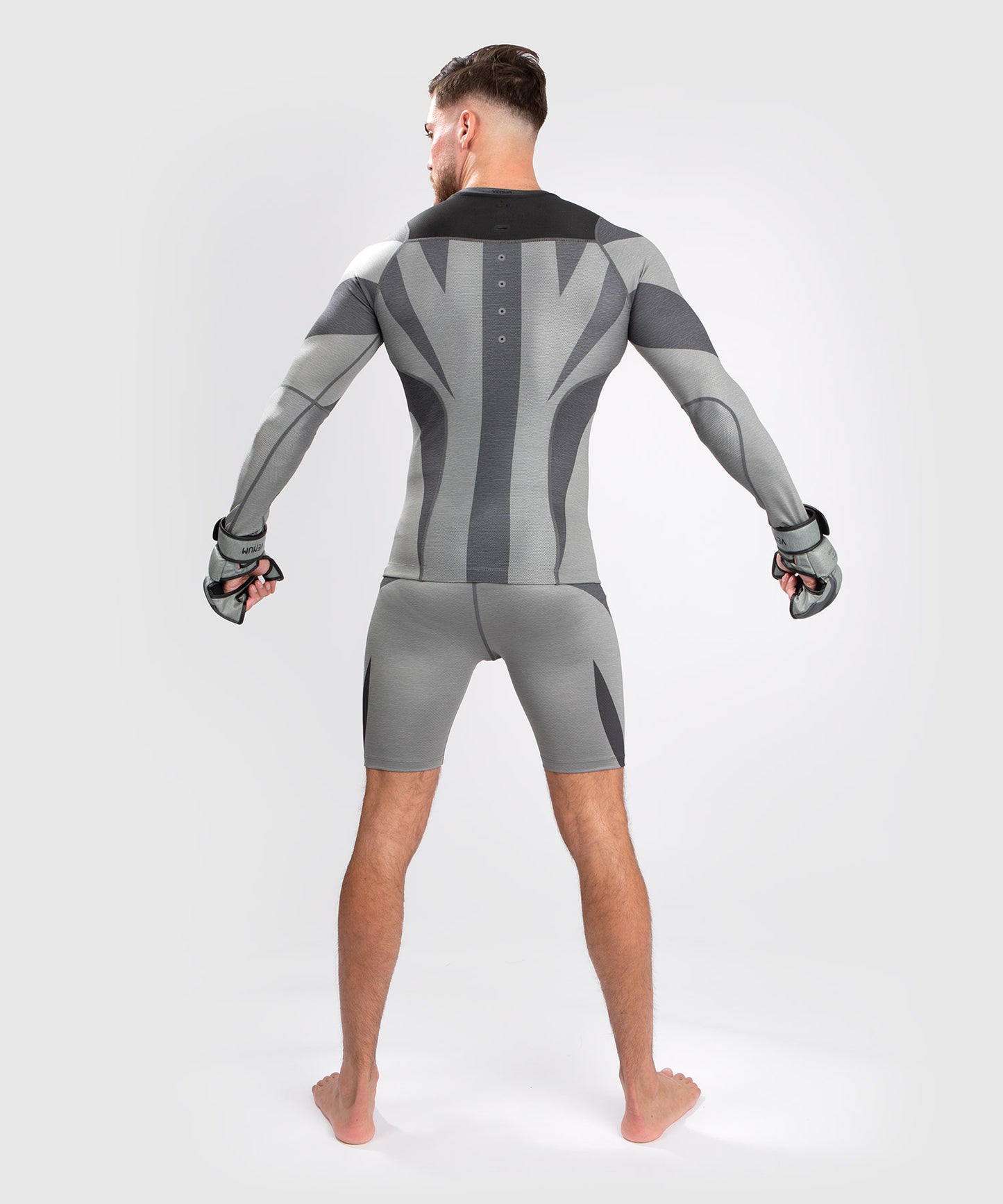 Venum Stone Compressie Shirt - Lange Mouwen - Mineraalgroen
