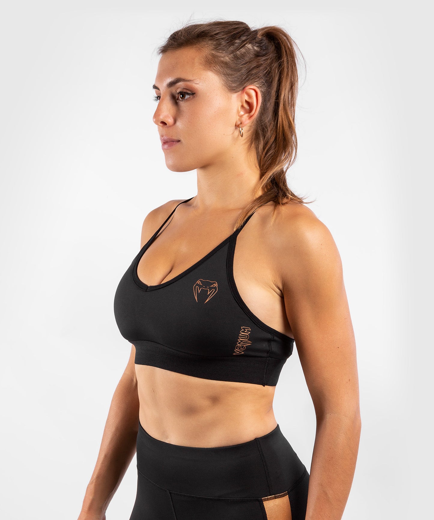 Venum Tecmo Sportbeha - voor dames - Zwart/Brons