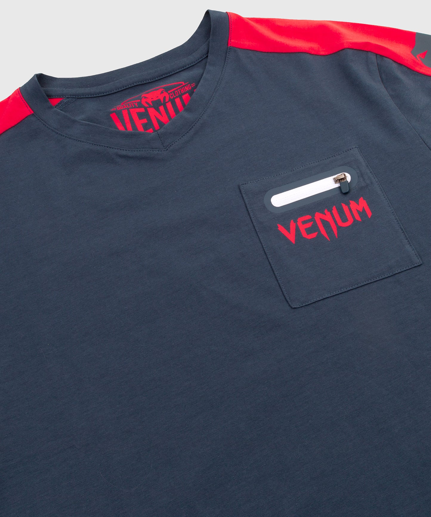Venum Cargo T-shirt - donkerblauw_rozerood_wit