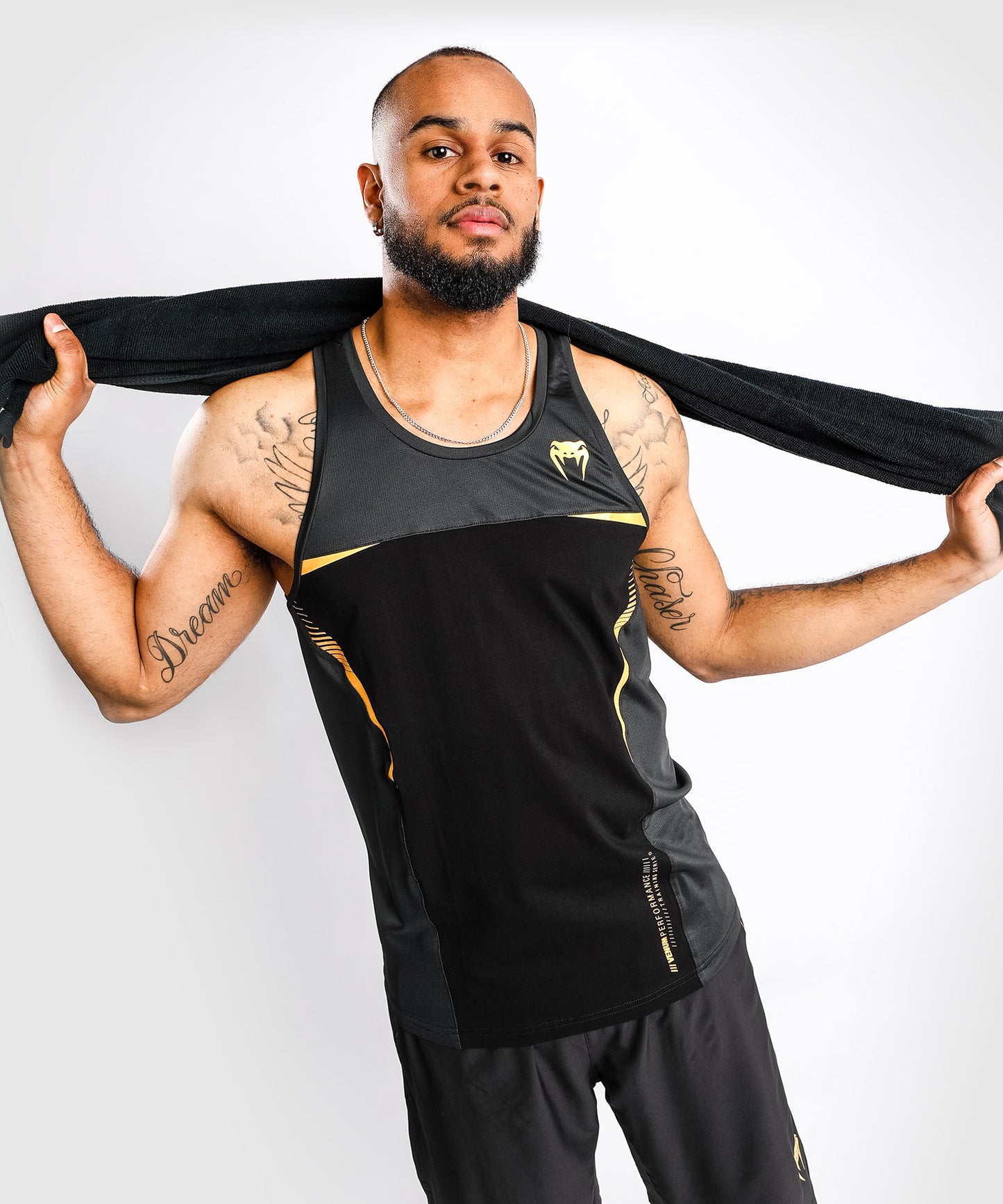 Venum Tempest 2.0 tanktop - Zwart/Goud
