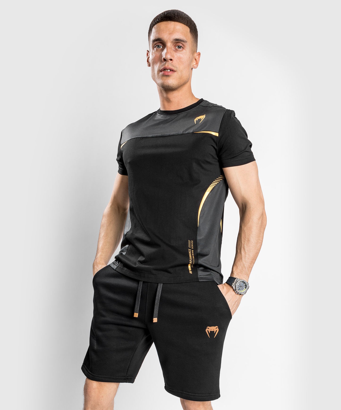 Venum Tempest 2.0 T-shirt - Zwart/Goud