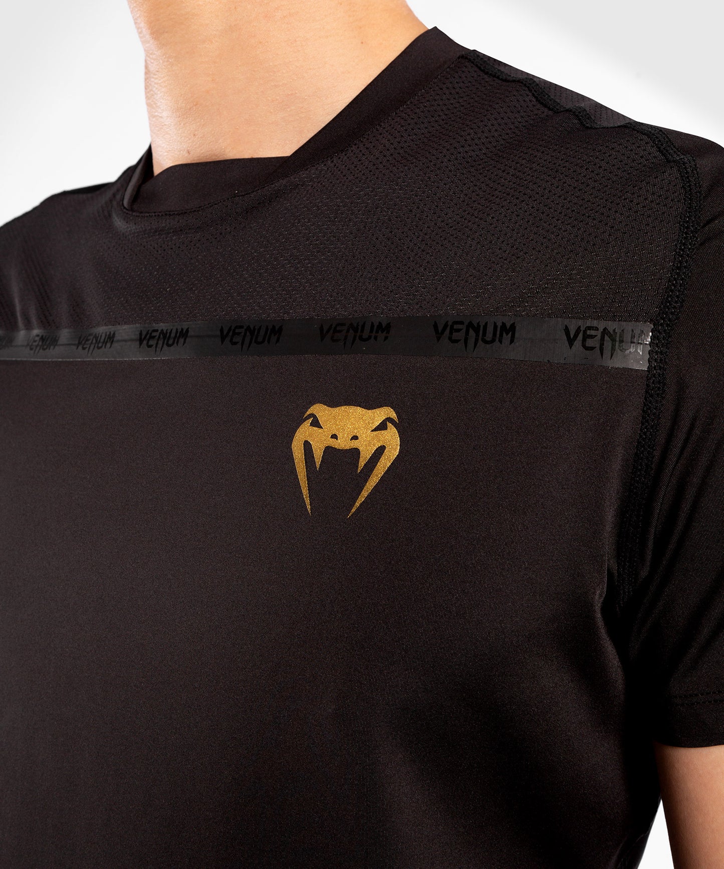 Venum G-Fit Dry-Tech T-shirt - Zwart/Goud