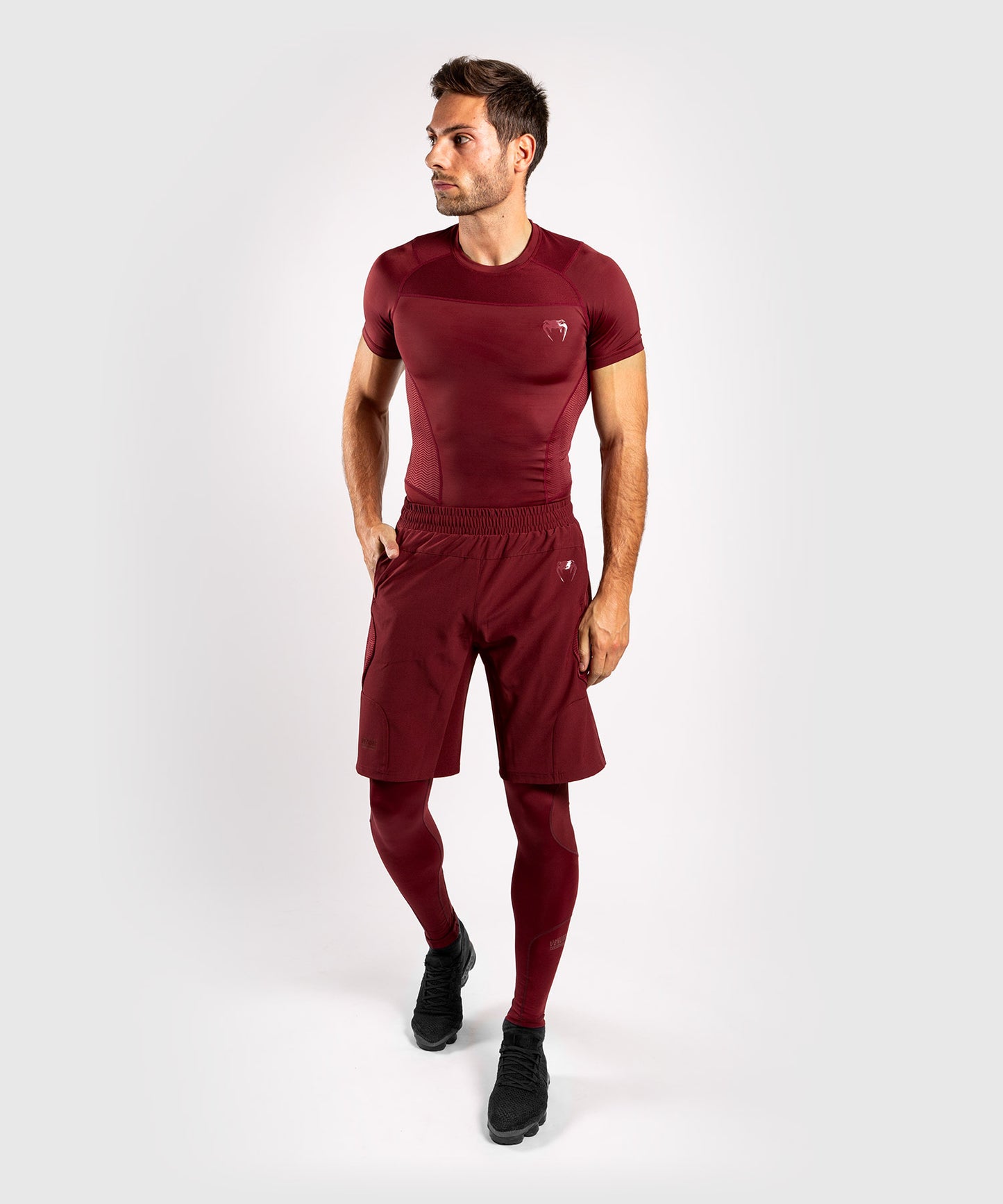 Venum G-Fit Spats - Bordeauxrood