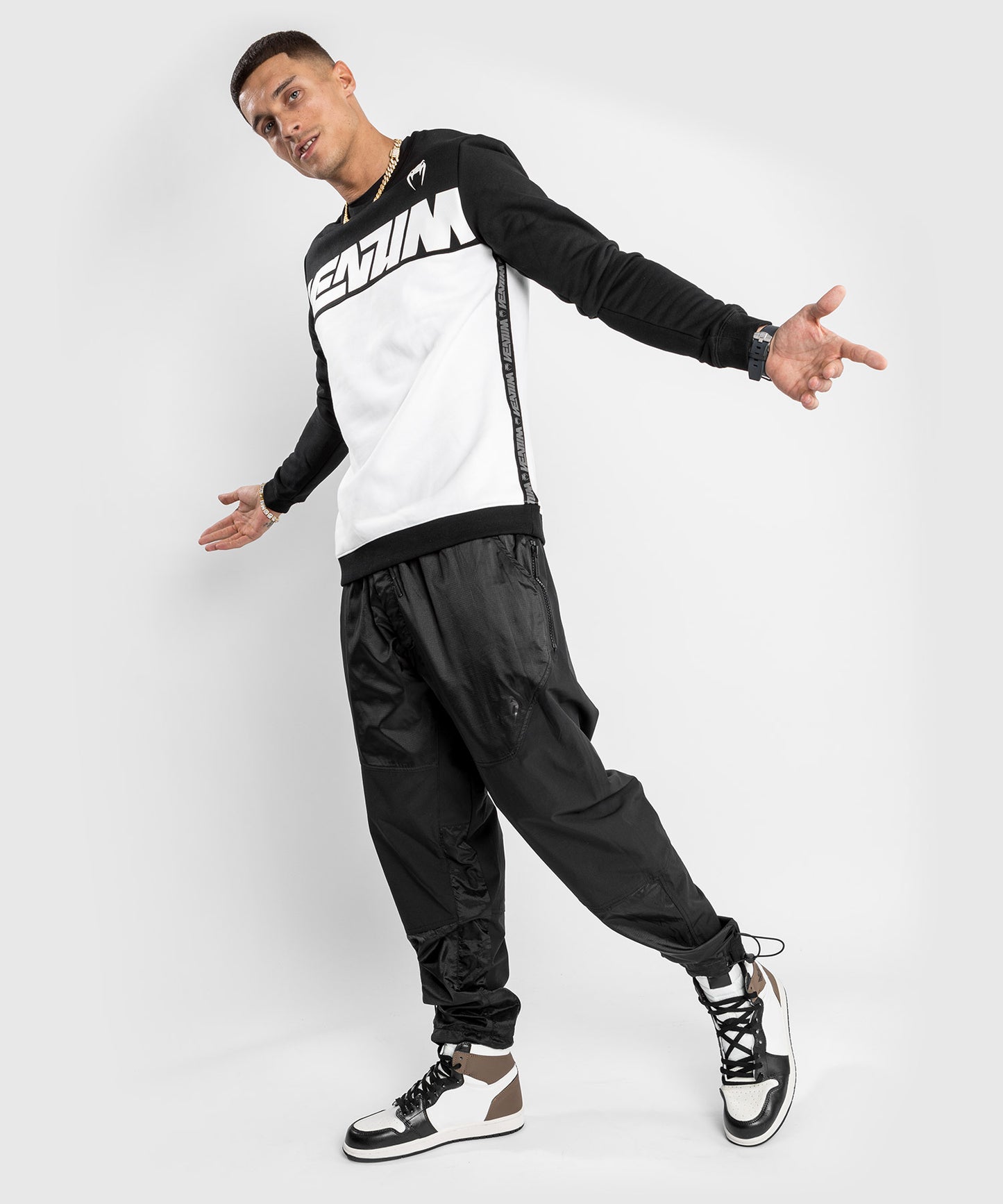 Venum CONNECT Sweatshirt - Zwart/Wit
