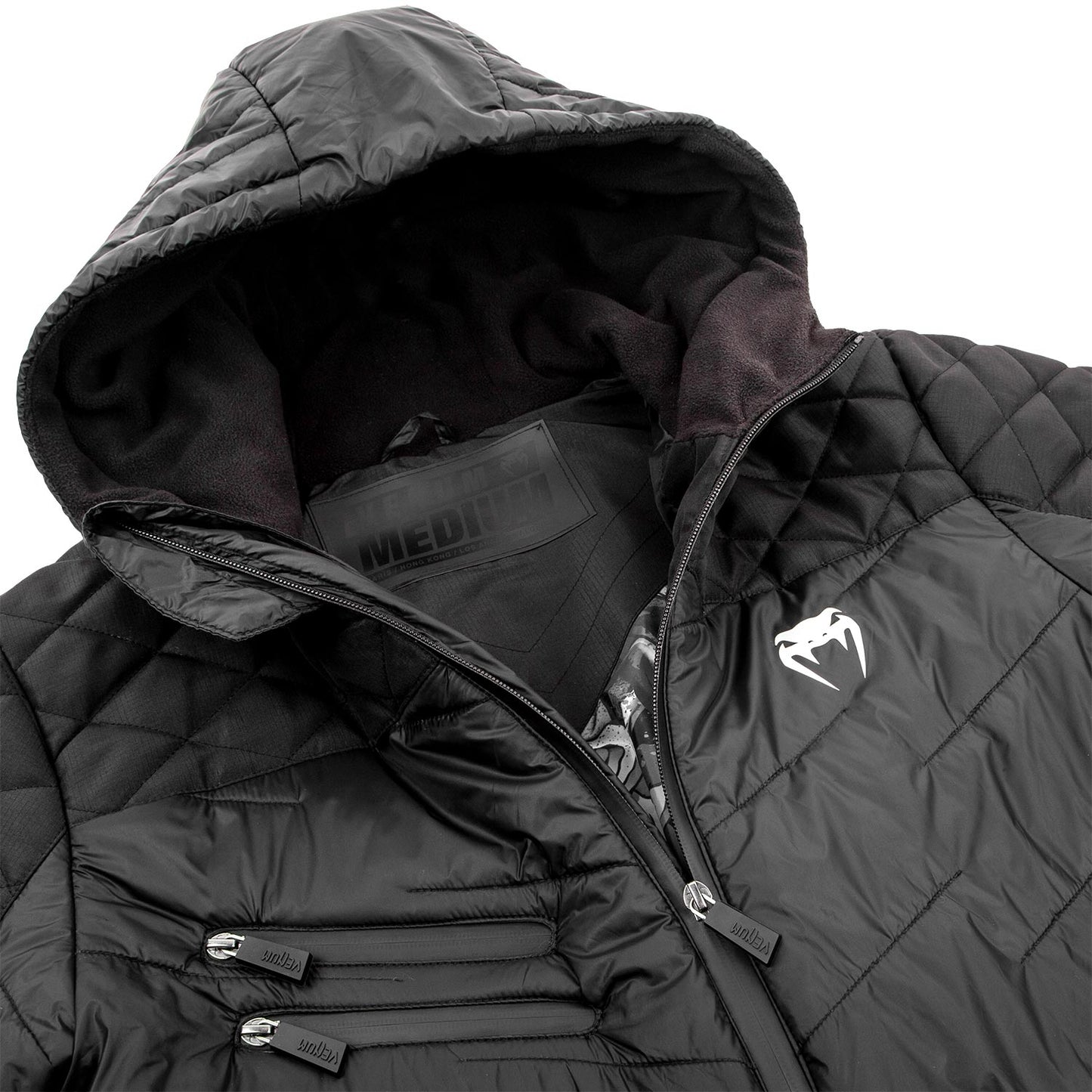 Venum Elite 3.0 donsjack - Zwart - Exclusief