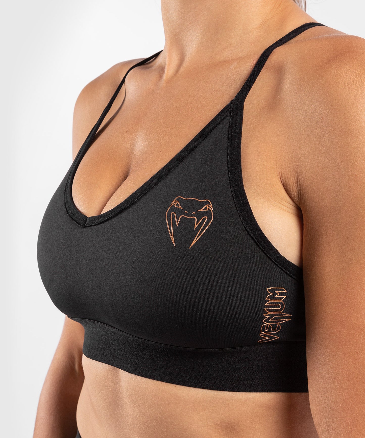 Venum Tecmo Sportbeha - voor dames - Zwart/Brons
