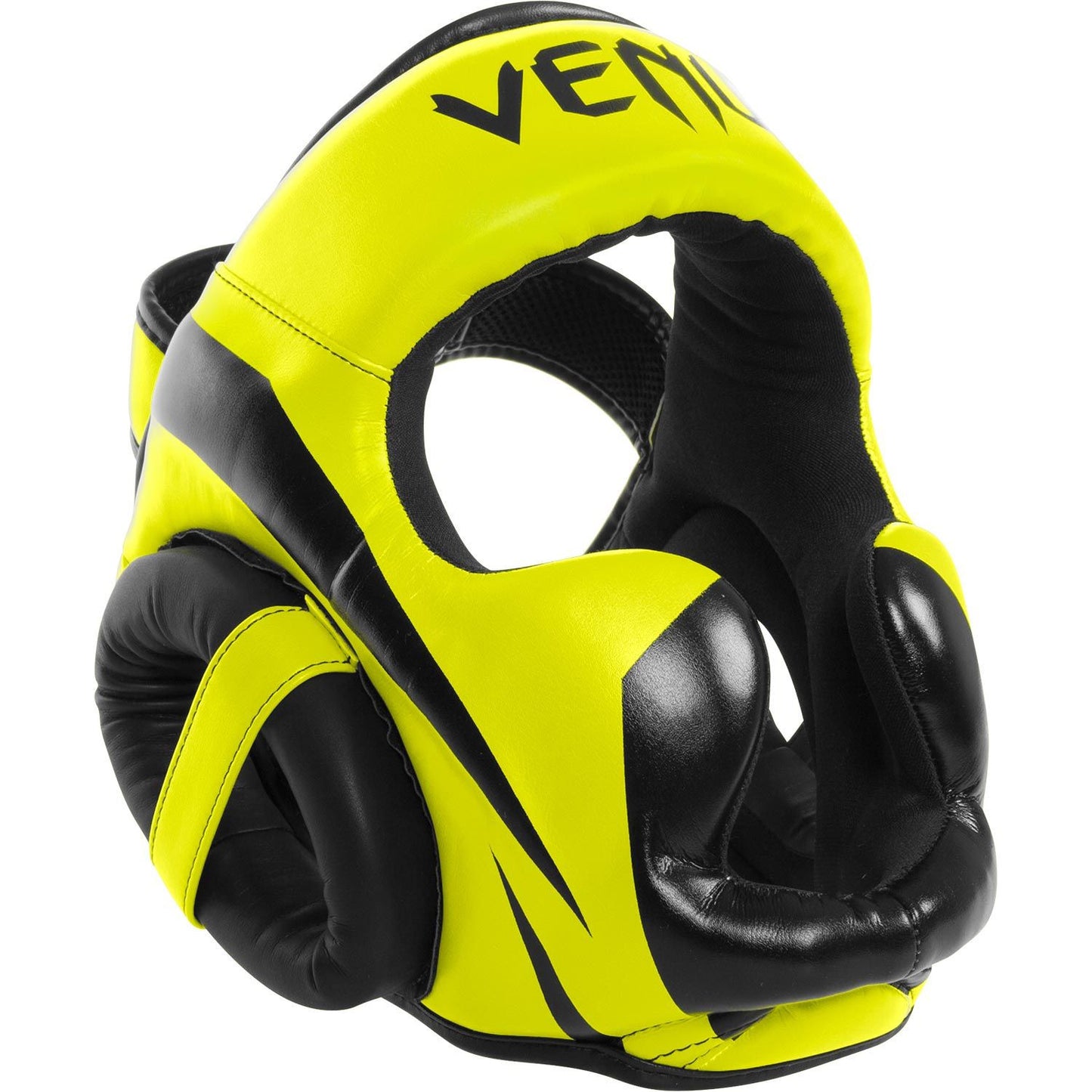 Venum Elite hoofdbeschermer - Oranje/Zwart