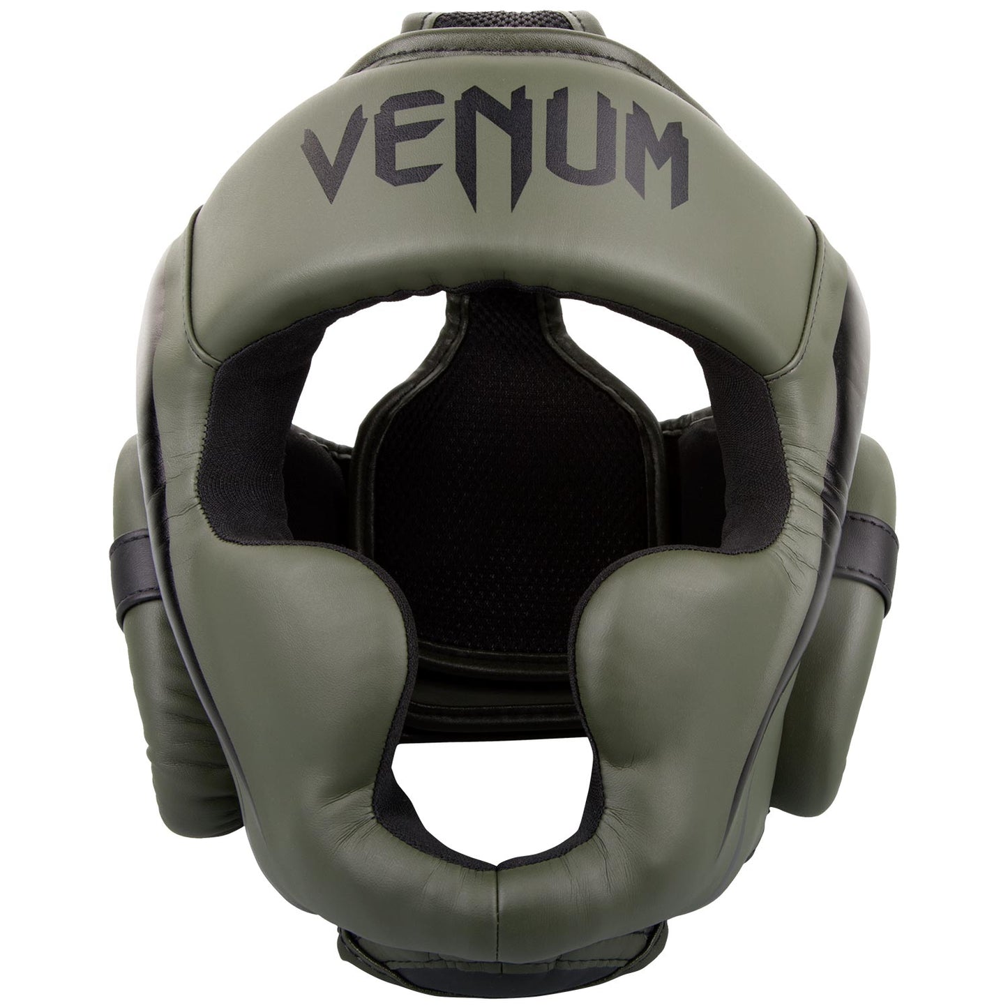 Venum Elite hoofdbeschermer - Khaki/Zwart