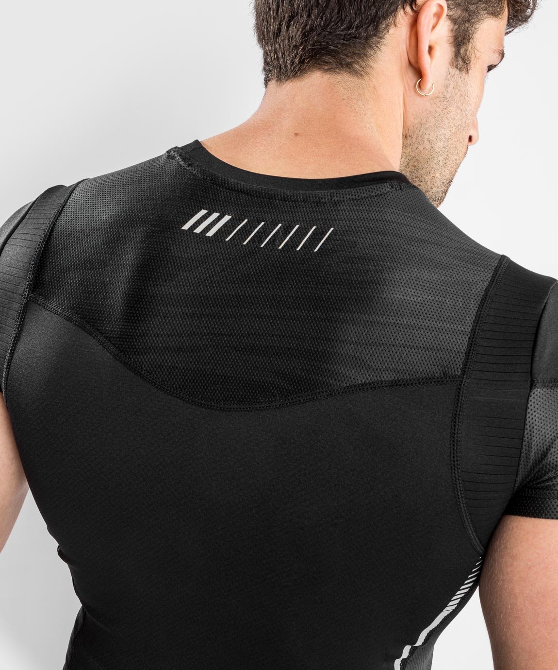 Venum Tempest 2.0 Compressieshirt (korte mouwen) - Zwart/Grijs