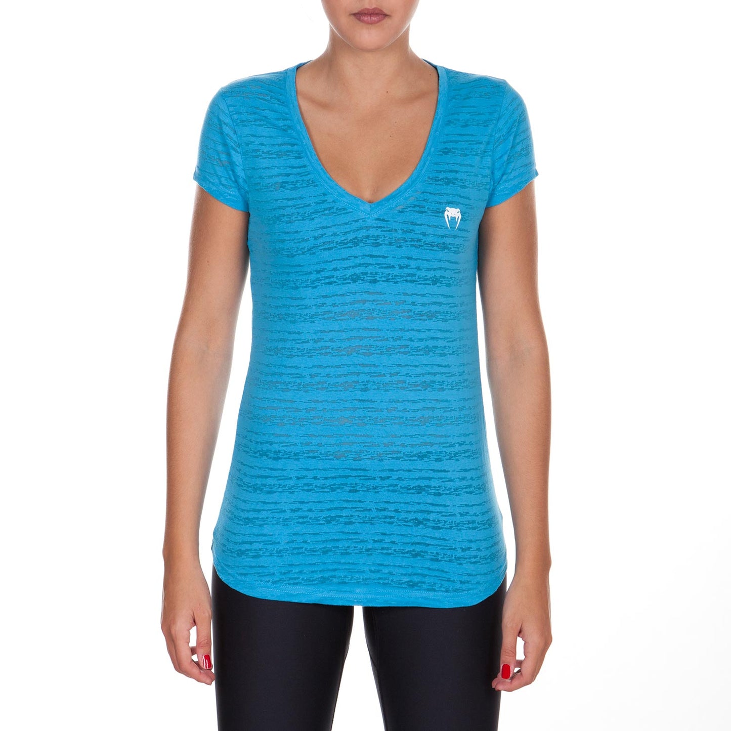 Venum Essential V Neck T-shirt - Blauw
