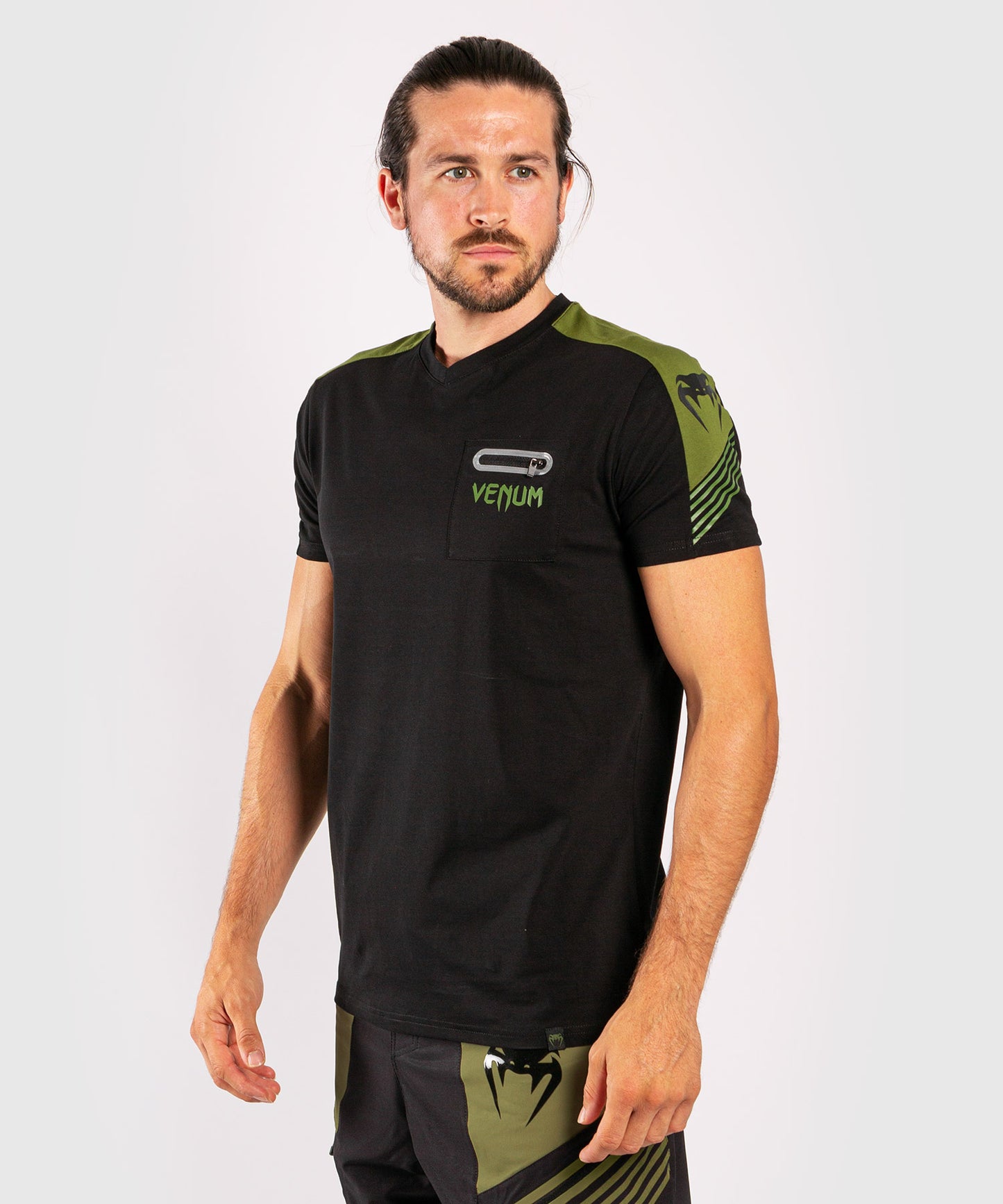 Venum Cargo T-shirt - Zwart/Groen