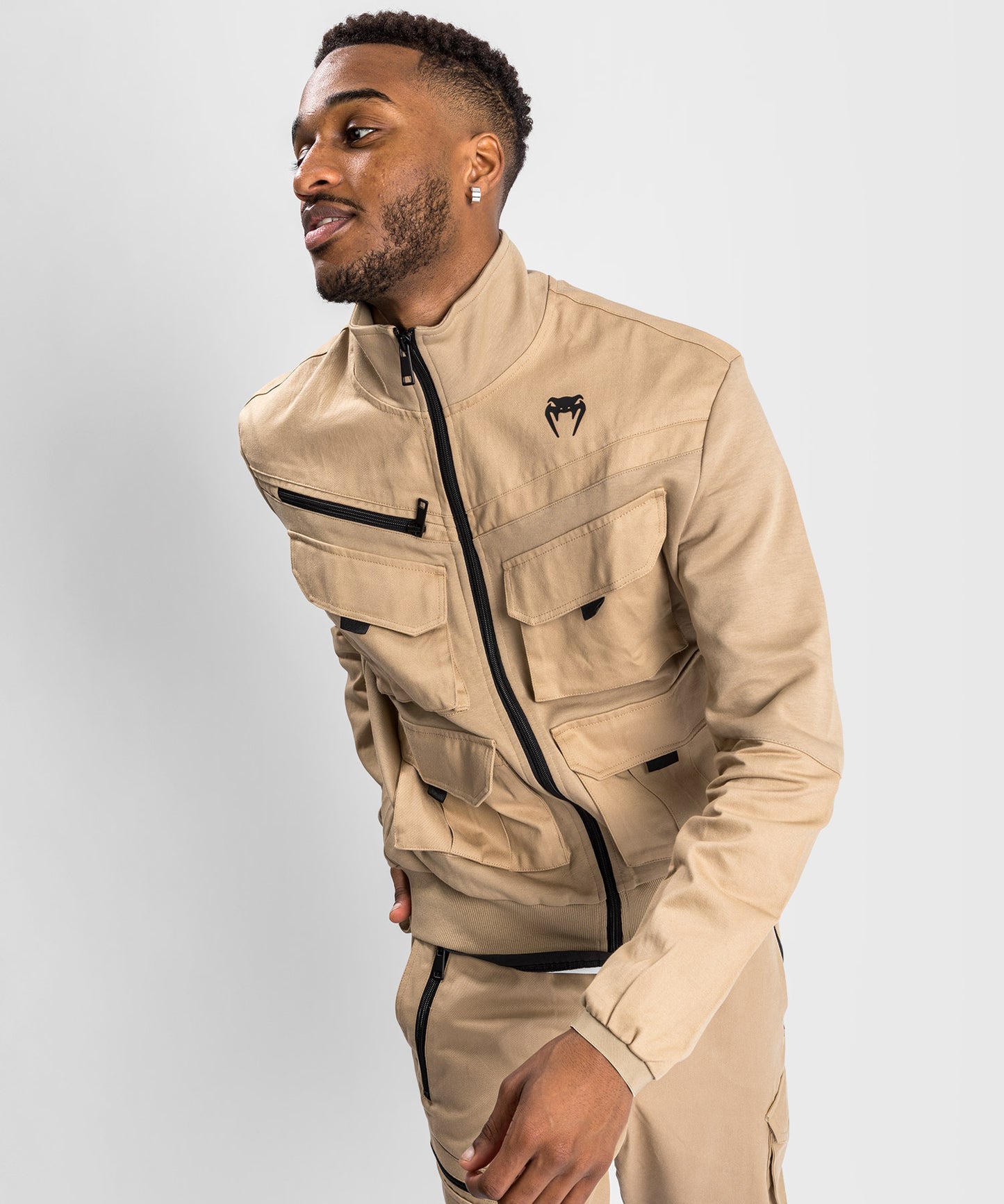 Venum Cargo Zipped Jacket - Zand