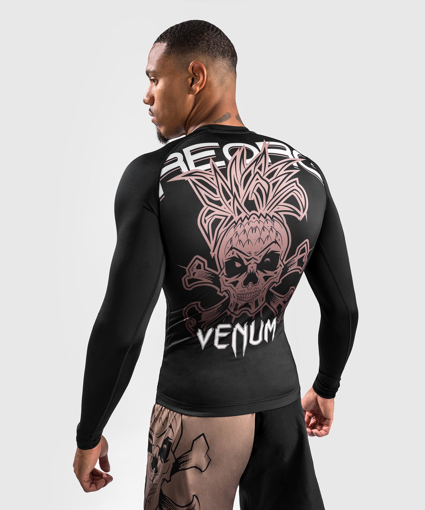 Venum Reorg compressie T-shirt - lange mouwen - zwart