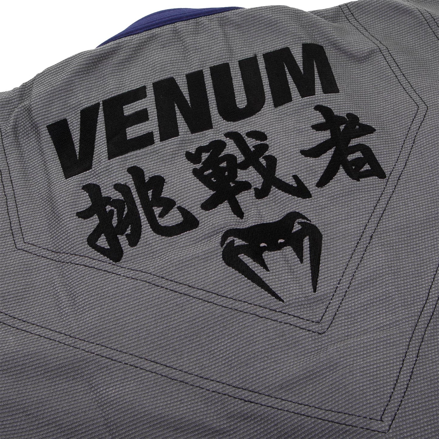 Venum Challenger 4.0 BJJ Gi - (inclusief tas) - Grijs/Marineblauw
