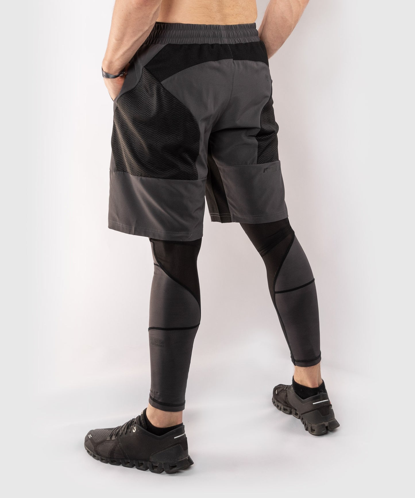 Venum G-Fit Trainingsshort - Grijs/Zwart